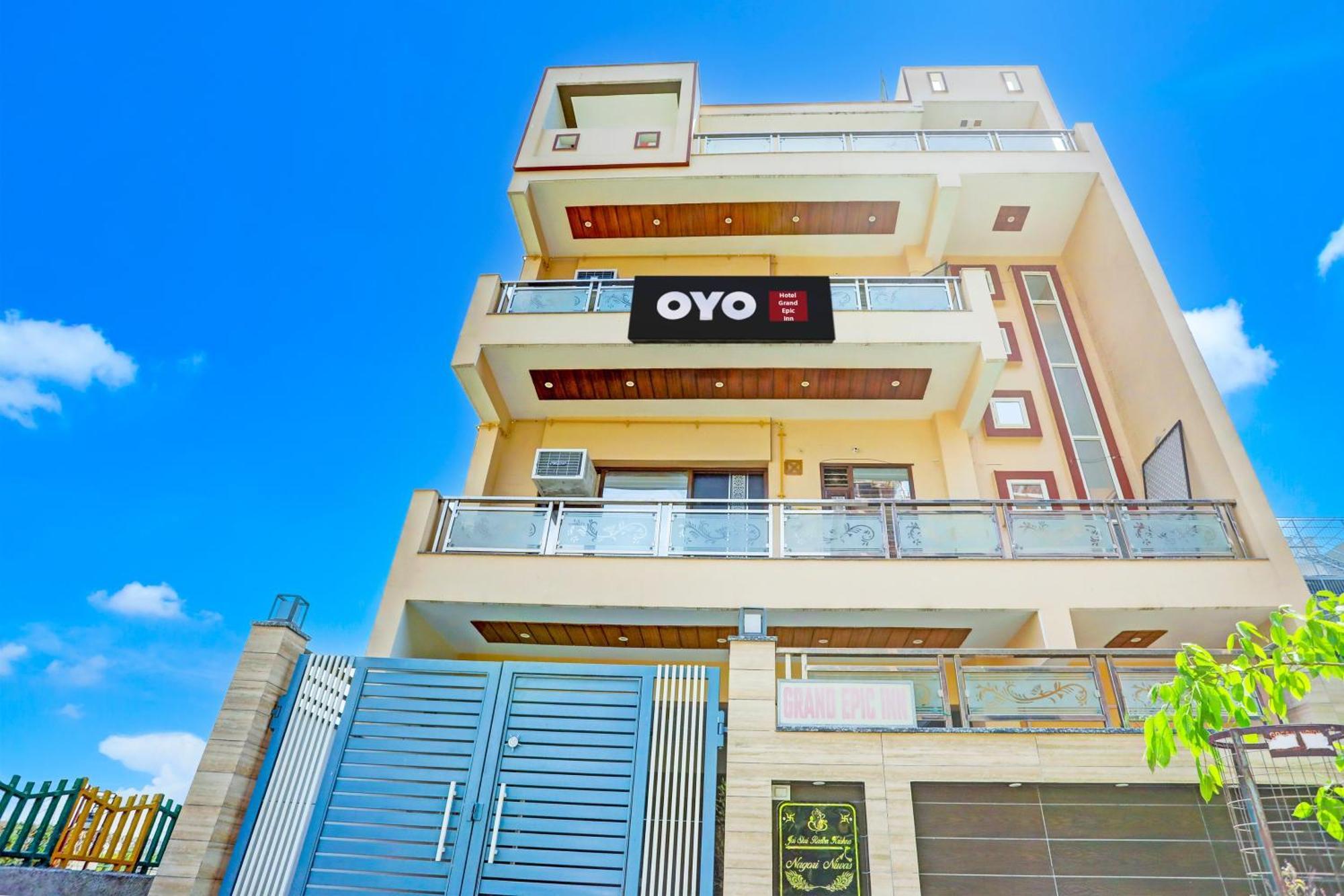 Hotel O Grand Epic Inn Noida Exterior foto
